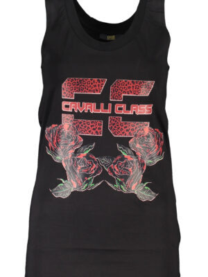 CAMISETA DE TIRANTES MUJER CAVALLI CLASS NEGRA
