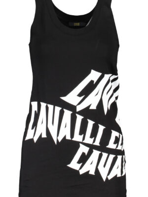 CAMISETA DE TIRANTES MUJER CAVALLI CLASS NEGRA