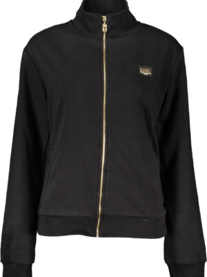 SUDADERA CON CREMALLERA PARA MUJER CAVALLI CLASS NEGRA