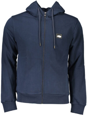 SUDADERA CAVALLI CLASS HOMBRE CREMALLERA AZUL