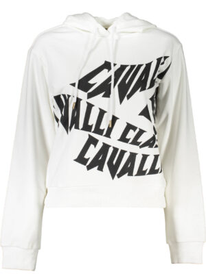 SUDADERA CAVALLI CLASS SIN CREMALLERA MUJER BLANCO