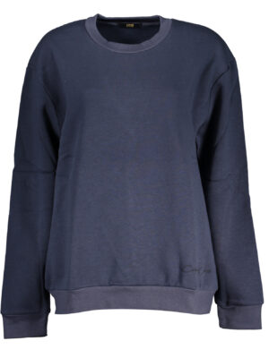 SUDADERA MUJER SIN CREMALLERA CAVALLI CLASS AZUL