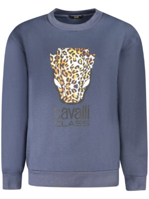 SUDADERA CAVALLI CLASS SIN CREMALLERA MUJER AZUL