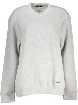 SUDADERA GRIS SIN CREMALLERA CAVALLI CLASS MUJER