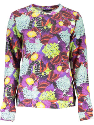 SUDADERA MUJER CAVALLI CLASS SIN CREMALLERA MORADO