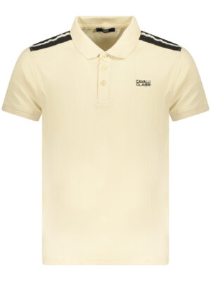 CAVALLI CLASS POLO MANGA CORTA HOMBRE BEIGE
