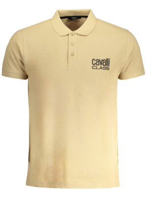 POLO MANGA CORTA HOMBRE CAVALLI CLASS BEIGE
