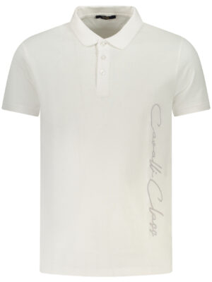 POLO CAVALLI CLASS MANGA CORTA HOMBRE BLANCO