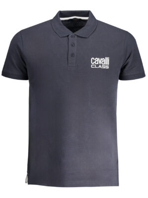 POLO MANGA CORTA HOMBRE CAVALLI CLASS AZUL