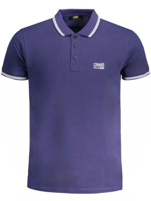POLO MANGA CORTA HOMBRE CAVALLI CLASS AZUL