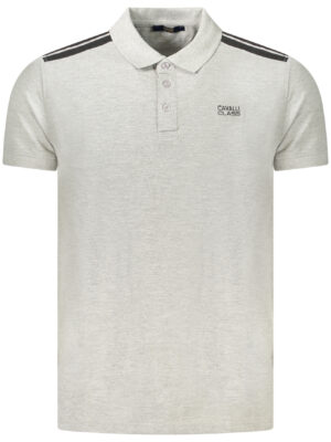 CAVALLI CLASS POLO MANGA CORTA HOMBRE GRIS