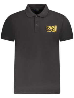 CAVALLI CLASS POLO MANGA CORTA HOMBRE NEGRO