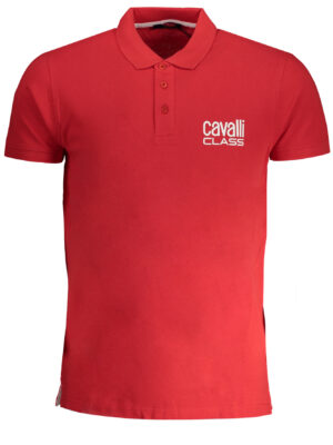 POLO MANGA CORTA HOMBRE CAVALLI CLASS ROJO