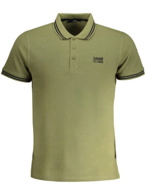 POLO MANGA CORTA HOMBRE CAVALLI CLASS VERDE