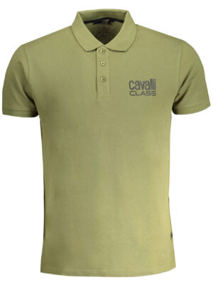 POLO MANGA CORTA HOMBRE CAVALLI CLASS VERDE
