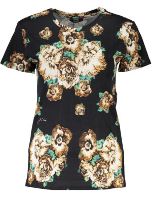 CAMISETA MANGA CORTA MUJER CAVALLI CLASS NEGRO