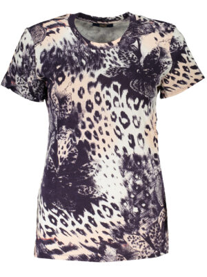 CAMISETA MANGA CORTA MUJER CAVALLI CLASS ROSA