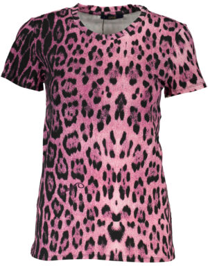 CAMISETA MANGA CORTA MUJER CAVALLI CLASS ROSA