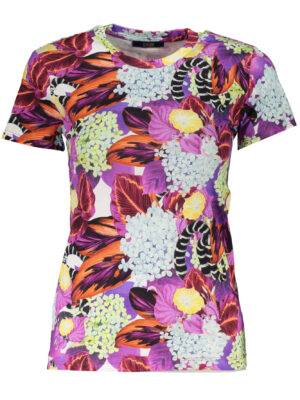 CAVALLI CLASS CAMISETA MANGA CORTA MUJER MORADO