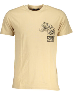 CAVALLI CLASS CAMISETA MANGA CORTA HOMBRE BEIGE
