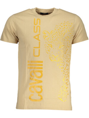 CAVALLI CLASS CAMISETA MANGA CORTA HOMBRE BEIGE