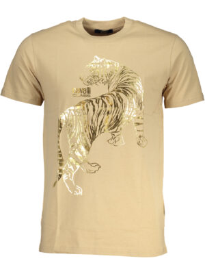 CAVALLI CLASS CAMISETA MANGA CORTA HOMBRE BEIGE