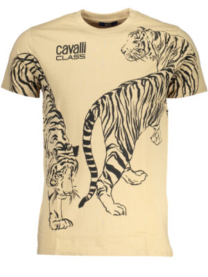 CAVALLI CLASS CAMISETA MANGA CORTA HOMBRE BEIGE