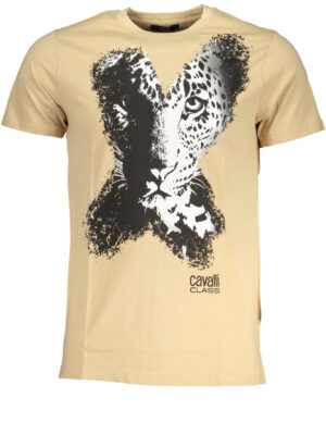 CAVALLI CLASS CAMISETA MANGA CORTA HOMBRE BEIGE