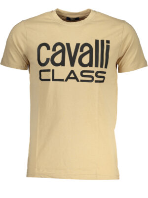 CAVALLI CLASS CAMISETA MANGA CORTA HOMBRE BEIGE