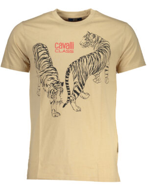 CAVALLI CLASS CAMISETA MANGA CORTA HOMBRE BEIGE
