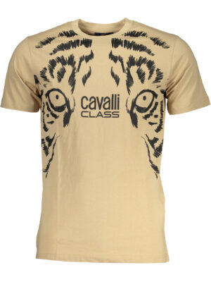 CAVALLI CLASS CAMISETA MANGA CORTA HOMBRE BEIGE