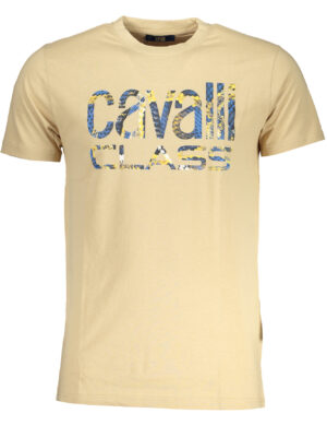 CAVALLI CLASS CAMISETA MANGA CORTA HOMBRE BEIGE