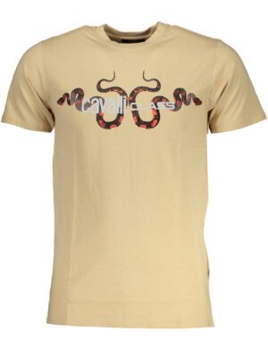 CAVALLI CLASS CAMISETA MANGA CORTA HOMBRE BEIGE