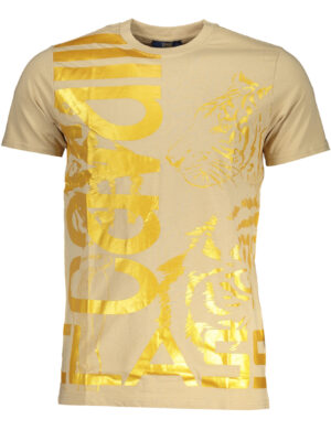 CAVALLI CLASS CAMISETA MANGA CORTA HOMBRE BEIGE