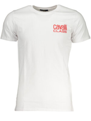 CAVALLI CLASS CAMISETA MANGA CORTA HOMBRE BLANCO