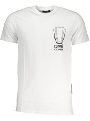 CAVALLI CLASS CAMISETA MANGA CORTA HOMBRE BLANCO