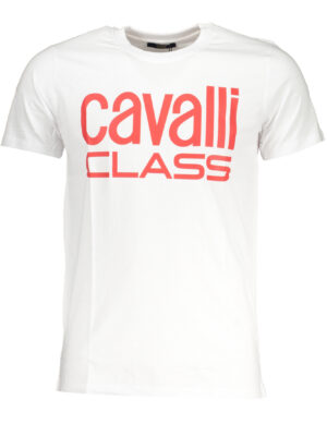 CAVALLI CLASS CAMISETA MANGA CORTA HOMBRE BLANCO