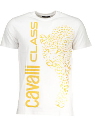 CAVALLI CLASS CAMISETA MANGA CORTA HOMBRE BLANCO