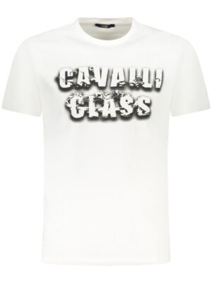 CAMISETA CAVALLI CLASS DE MANGA CORTA PARA HOMBRE BLANCA