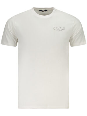 CAMISETA CAVALLI CLASS DE MANGA CORTA PARA HOMBRE BLANCA