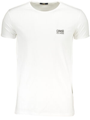 CAVALLI CLASS CAMISETA MANGA CORTA HOMBRE BLANCO