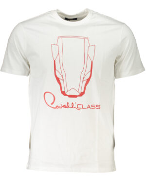 CAVALLI CLASS CAMISETA MANGA CORTA HOMBRE BLANCO