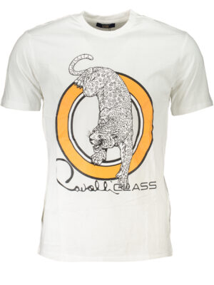CAVALLI CLASS CAMISETA MANGA CORTA HOMBRE BLANCO