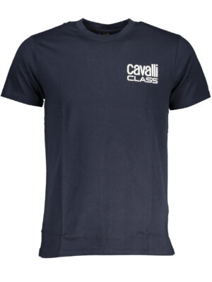 CAMISETA MANGA CORTA HOMBRE CAVALLI CLASS AZUL