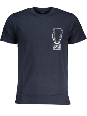 CAMISETA MANGA CORTA HOMBRE CAVALLI CLASS AZUL