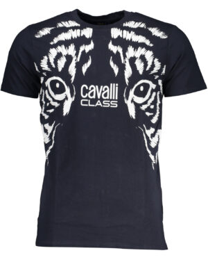 CAMISETA MANGA CORTA HOMBRE CAVALLI CLASS AZUL