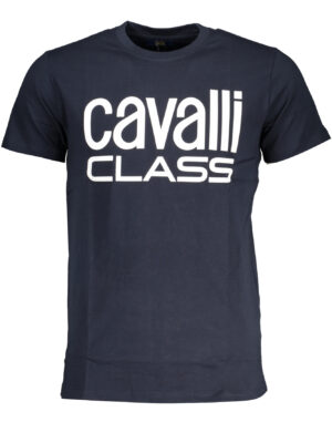 CAMISETA MANGA CORTA HOMBRE CAVALLI CLASS AZUL