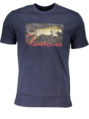 CAMISETA MANGA CORTA HOMBRE CAVALLI CLASS AZUL