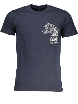 CAMISETA MANGA CORTA HOMBRE CAVALLI CLASS AZUL