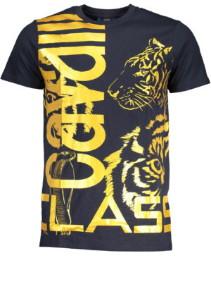 CAMISETA MANGA CORTA HOMBRE CAVALLI CLASS AZUL
